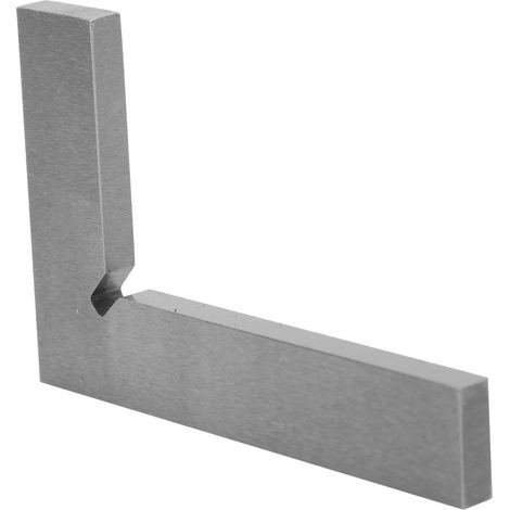 Équerre à angle droit 2 niveaux de précision, équerre à bord plat à 90 degrés, outils de mesure (75 x 50 mm) (1/5)