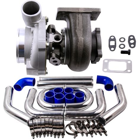 GT30 GT3076 GT3037 Turbocmpressor Intercooler kit de tubo tubería 2.5'' piping (1/5)