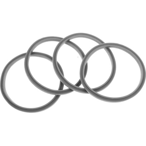 Satz mit 4 Ersatz-Silikondichtungen für Zentrifugen, kompatibel mit Vakuumzentrifugen und Zubehör zur Verhinderung von Leckagen