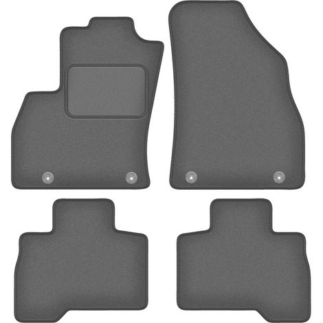 Tapis voiture graphite pour : Peugeot Bipper Combivan, Tepee (2007-2017)