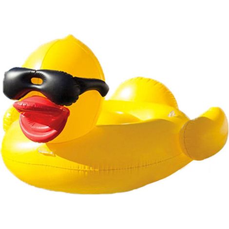 Flotteur gonflable de piscine de 79 pouces, énormes bouées de plage amusantes, radeau d'été, chaise longue, décorations de fête pour enfants et adultes (1/5)
