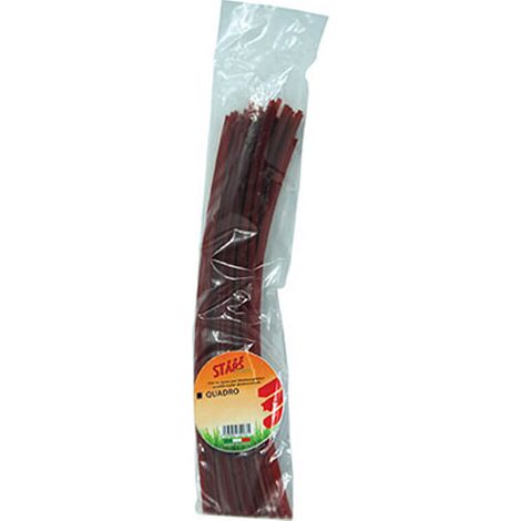 FILO X DECESPUGLIATORE QUADRO CORALLO SELF STARS MM 4,0 CM 38 CF=PZ 50 (1/3)