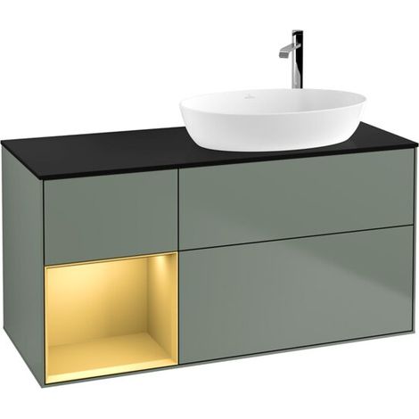 Villeroy & Boch F922HFGM Meuble sous-lavabo Finion F92 (1/2)