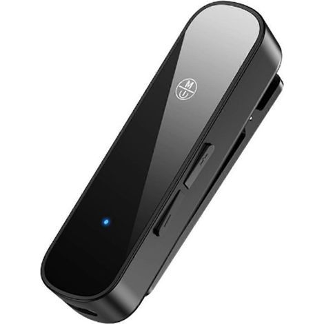 Haut-parleur mains libres avec prise jack 3,5 mm, compatible carte TF et récepteur Bluetooth 5.3 (1/5)