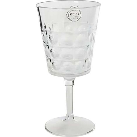 Kaemingk Calice vino plastica uso esterno Trasparente 9x18,4 cm (1/2)