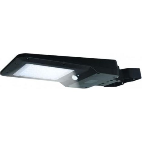 Lampadaire solaire 15W 4000K IP65 avec détection de mouvement – Batterie lithium-ion 5400mAh – SL373 – Velamp