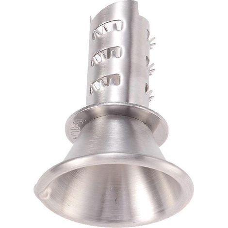 Mini-Zitruspresse aus Edelstahl 304, Zitronensaftpresse für den Hausgebrauch (silber) - M (1/4)