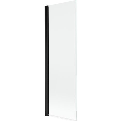Mexen Mist paroi de douche 1-pliant 70 x 150 cm, transparent, noir - 8A9-070-001-70-00 (1/4)