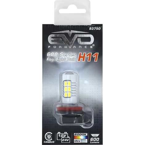 1 Ampoule LED - 12 24V Canbus H11 Blanc - EvoFormance