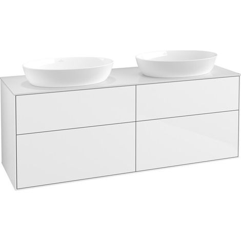 Meuble sous lavabo VB Finion FA8 1600x603x501mm FK/RE/AP : GF/-/1 (1/2)