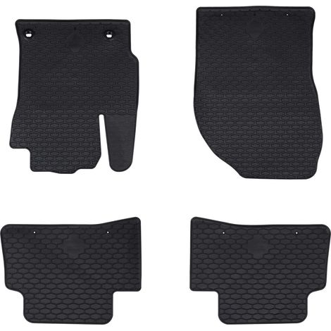 Car Mat 4 pcs Black suitable for Toyota COROLLA CROSS 2022- vidaXL