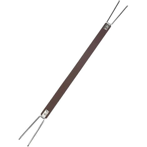 Poignée en cuir avec crochet en acier inoxydable pour déplacer le feu, compatible avec les Fire Kangs de la série SoloStove. (1/5)