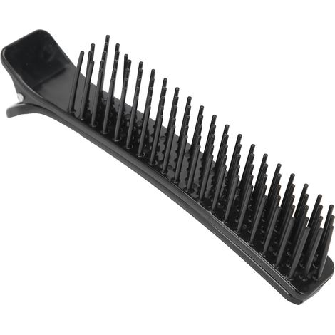 1PC Serre-tête pour Cheveux Longs Accessoire Coiffure Anti-Glissant Salon Coiffure (Noir) (1/5)