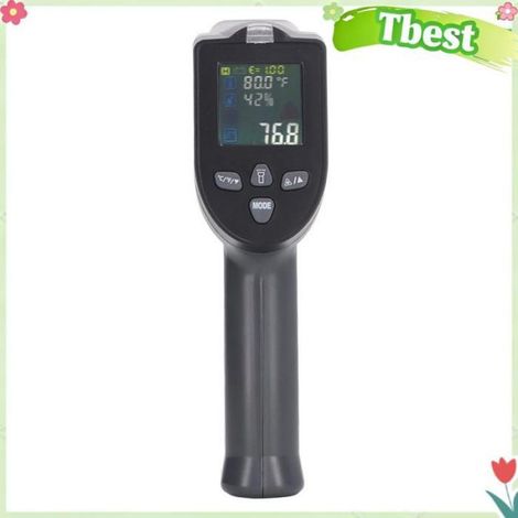 Thermomètre Numérique - Écran LCD Rétroéclairé - Fonction NCV - Sonde Thermocouple Type K - Plage -50 À 550 °C - Résolution 0,1 °C - 1 Pièce (1/4)