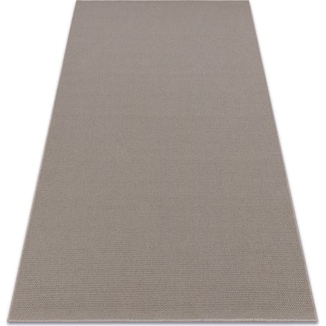 Wollteppich VILLA 8986/68400 Glatt SIZAL, flachgewebt grau grey 160x230 cm