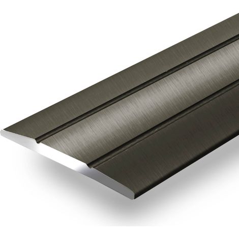 Karat – Barre de seuil autocollante en aluminium – Forme en C – Largeur 36 mm – Longueur 100 cm – Pour sols durs et stratifiés
