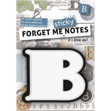 Dimenticami i post-it lettera B