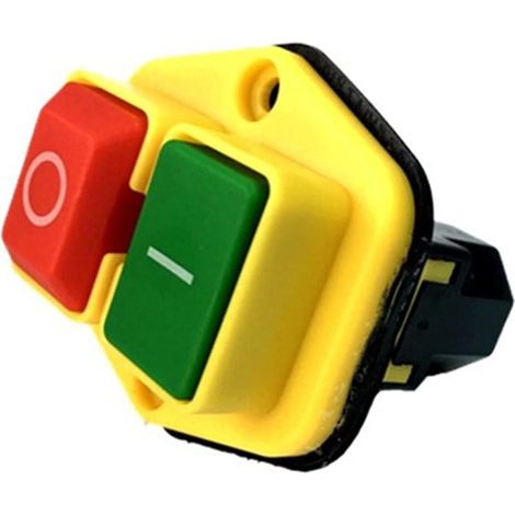 1pc Interrupteur à bouton-poussoir KJD17B, 220V-240V, 16A, 5 broches, pour outils électriques