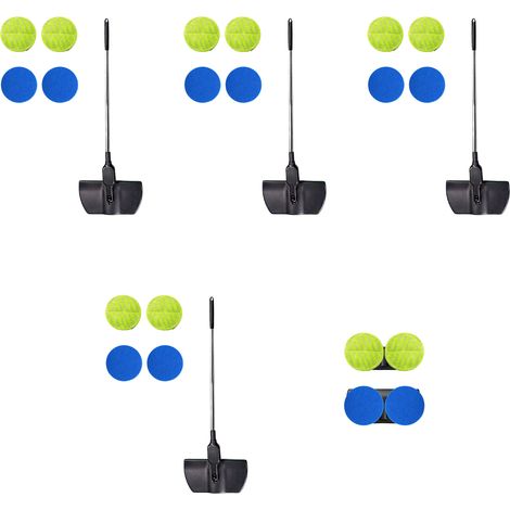 Balai-serpillère électrique rechargeable 100-240 V, sans fil et portatif, avec rotation à 360 degrés. (1/5)