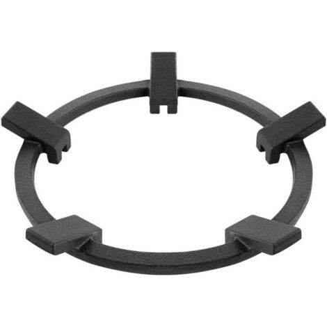 Anello per wok per fornello a gas, supporto per bruciatore wok in ghisa a 5 perni, accessori per fornelli, wok da cucina, piano cottura a gas, supporto per padella