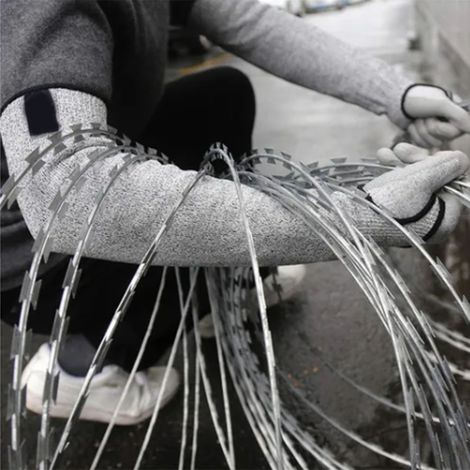 Schnittschutzärmel Stufe 5, klingenbeständig, atmungsaktiv, 2er-Pack, für Arm und Unterarm, Arbeitsschutzausrüstung. (1/5)