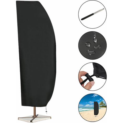 Umbrella Cover 420D Heavy Duty Oxford Cantilever Parasol Waterproof Garden Patio (1/5)