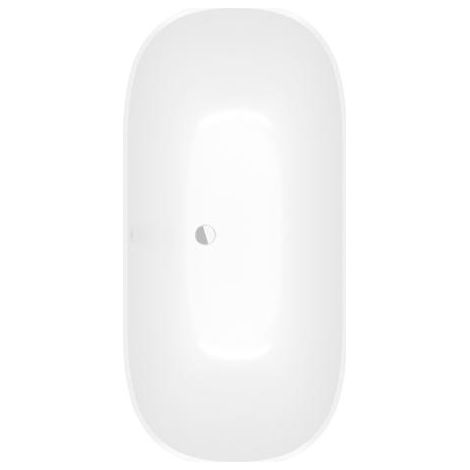 Vasca da bagno VB Antheus 1550x750x632mm Solo a incasso Stone White