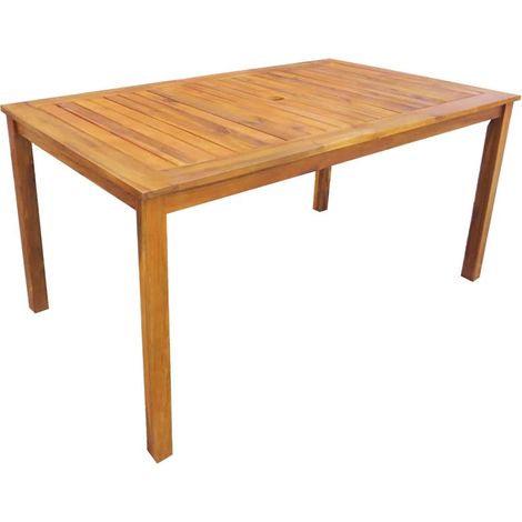 Maison Exclusive - Set da Pranzo da Giardino 7 pz in Legno Massello di Acacia (1/5)