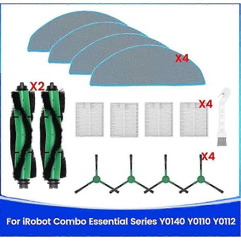 Zubehör für die Saugroboter Combo Essential Serie Y0140, Y0110 und Y0112: Filter für die Hauptseitenbürste (1/5)