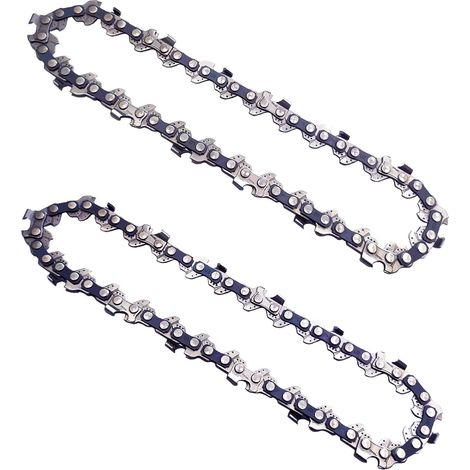 Chaîne de tronçonneuse de 4 pouces pour mini tronçonneuses portables rechargeables de 4 pouces, pour la coupe de branches et de déchets de jardin. (1/5)