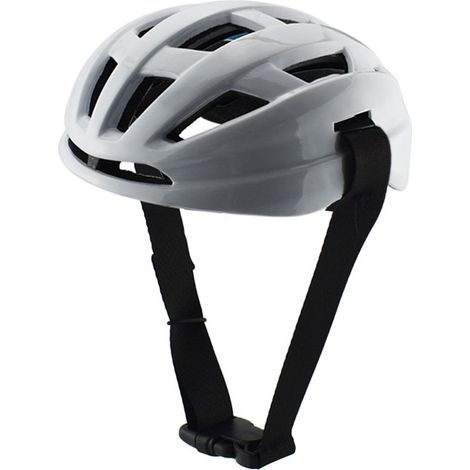 Casque pour chien de petite et moyenne taille, casque de moto ventilé pour chien, casque pour chatons et chiots avec sangle réglable, blanc (1/5)