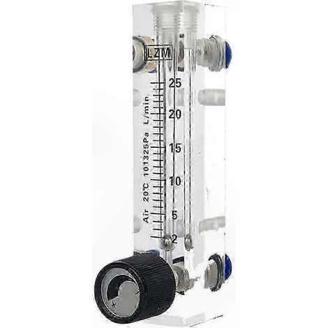 Débitmètre d'oxygène haute précision avec affichage HD, plage de mesure 2-25 L (1/5)