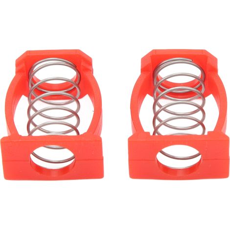 Collier de Serrage à Ressort Rouge pour Potence Pliable, Accessoire de Fixation et Réglage (1/5)