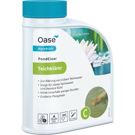 Oasis Water Treatment Aqua Activ PondClear 500 ml, Argento (1/5)