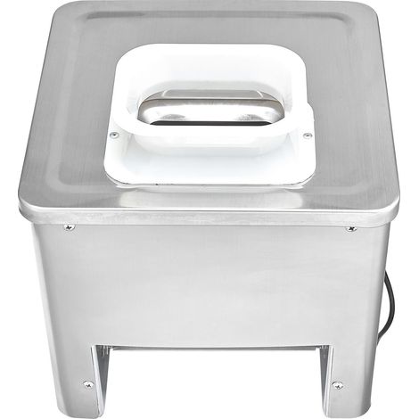 Elektrische Fleischschneidemaschine 550W, Schneidleistung 350 lb/h, Edelstahlklinge, 3,5 mm Dicke, für Küche, Restaurant und Supermarkt. (1/5)