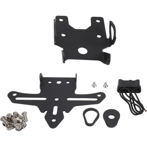 One set of black aluminum alloy parts suitable for Yamaha XSR155 (2019/2020). (1/4)