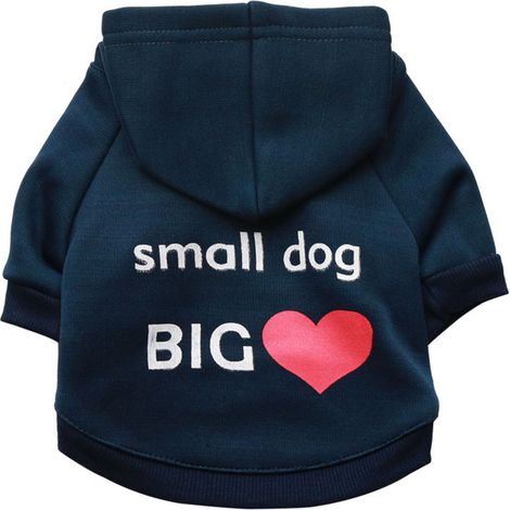 Vêtements pour animaux de compagnie d'automne et d'hiver, vêtements pour chiens en tissu polaire avec chapeau