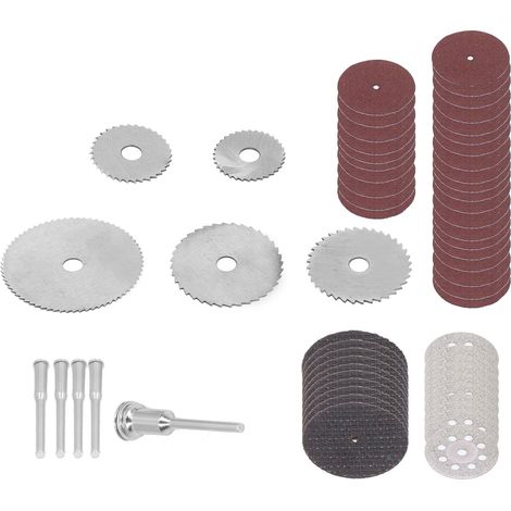 Lot de 60 Lames de Scie Circulaire Diamantées HSS pour Bois Mince, Disques de Découpe Ultra-Fins (1/5)