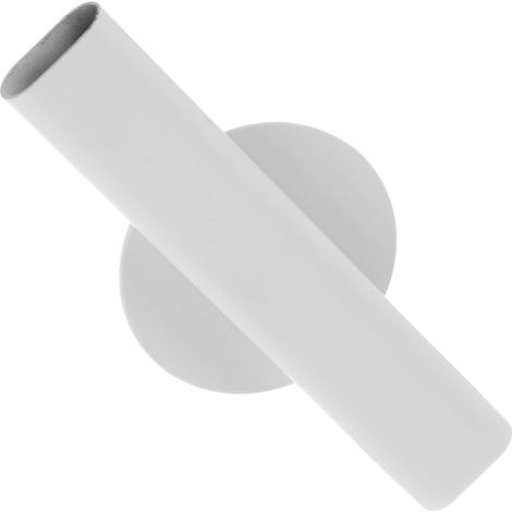Vase suspendu en métal blanc pour fleurs décoratives murales (1/5)