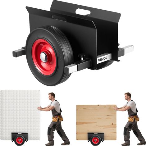 VEVOR Carrello per pannelli e porte in cartongesso da 272 kg con ruota pneumatica da 20,32 cm, portata 1200 libbre (1/2)