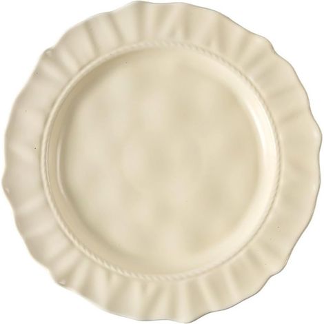 Piatti piani di livello A, piatto semplice in ceramica, piatto per verdure, piatto occidentale, piatto per bistecche, piatto da dessert, piatto per frutta, vassoio da portata da 8,6 pollici