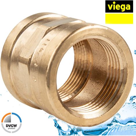 Viega Muffe, Rp 3 Rotguss oder Siliziumbronze Modell 3270, 271930