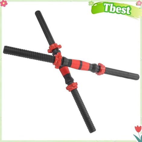 Tbest Poignées d'haltères Barres D'haltères de 50 Cm, Poignées D'haltérophilie en Plastique PP avec Poignée en sport gymnastique (1/5)