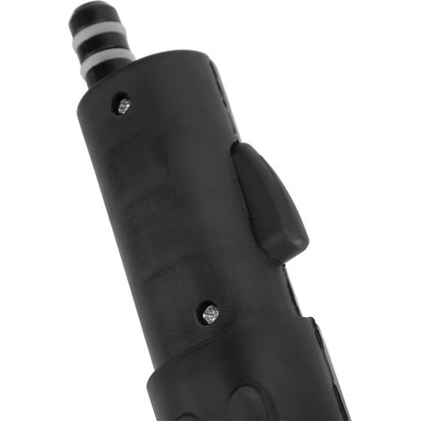 Pieza de repuesto: Manguera larga para mopa de vapor X5 - Accesorio de limpieza flexible de plástico negro (77,5 cm) (1/5)