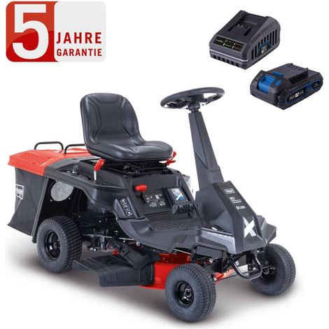 Scheppach Aufsitzrasenmäher MR230 6PS 61cm 150L Fangsack Hybrid-Start (1/5)