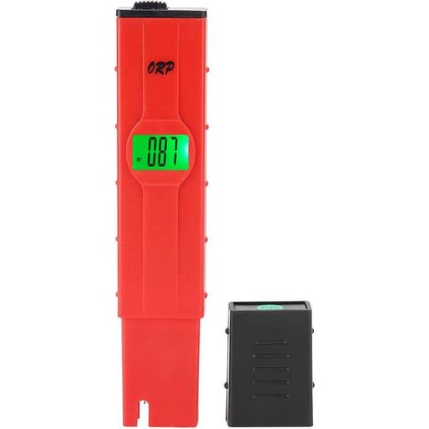 royaluxe - ORP Testeur 2069 Testeur de Redox Moniteur de Qualité de l'eau Précis Haute Sensibilité LCD Affichage de Rétroéclairage Ecran Tester Stylo de Poche, Testeur d'Oxydo-Réduction (1/5)