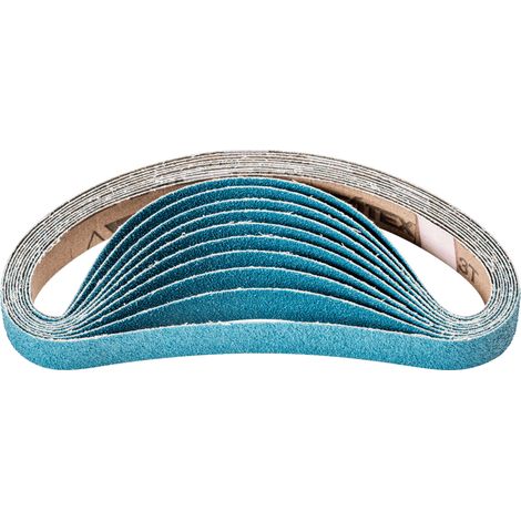 PFERD TOOLS Zirkon Schleifband BA 20x520mm Z60 für hohen Abtrag mit Bandschleifer 20 Stk