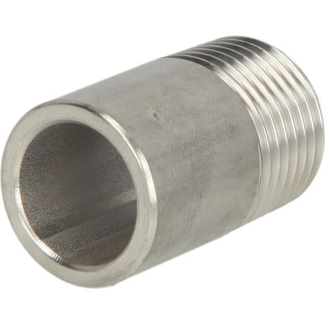 Nipple à souder en inox 3/4'' FM, filetage conique