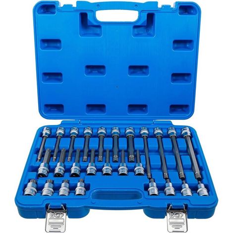 Jeu de Douilles et Embouts 12,5 mm (1/2) - Denture Multiple Intérieure XZN - 26 pcs, Résistant et Polyvalent - D-Work (1/5)