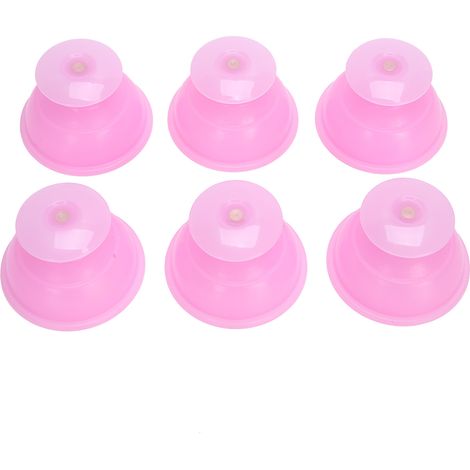 6 ventouses thérapie massage, lot de 6 coupelles ventouse anti-cellulite avec pompe aspirante, kit ventouses corporelles pour douleurs musculaires (1/5)